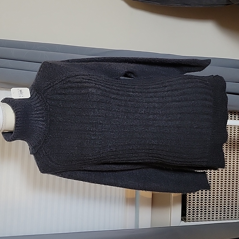 ALTAR'D STATE black ribbed turtleneck sweater NWT sz XS